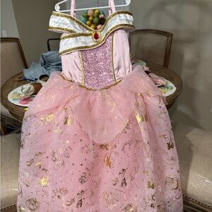 Disney Pink and Gold Princess Costume